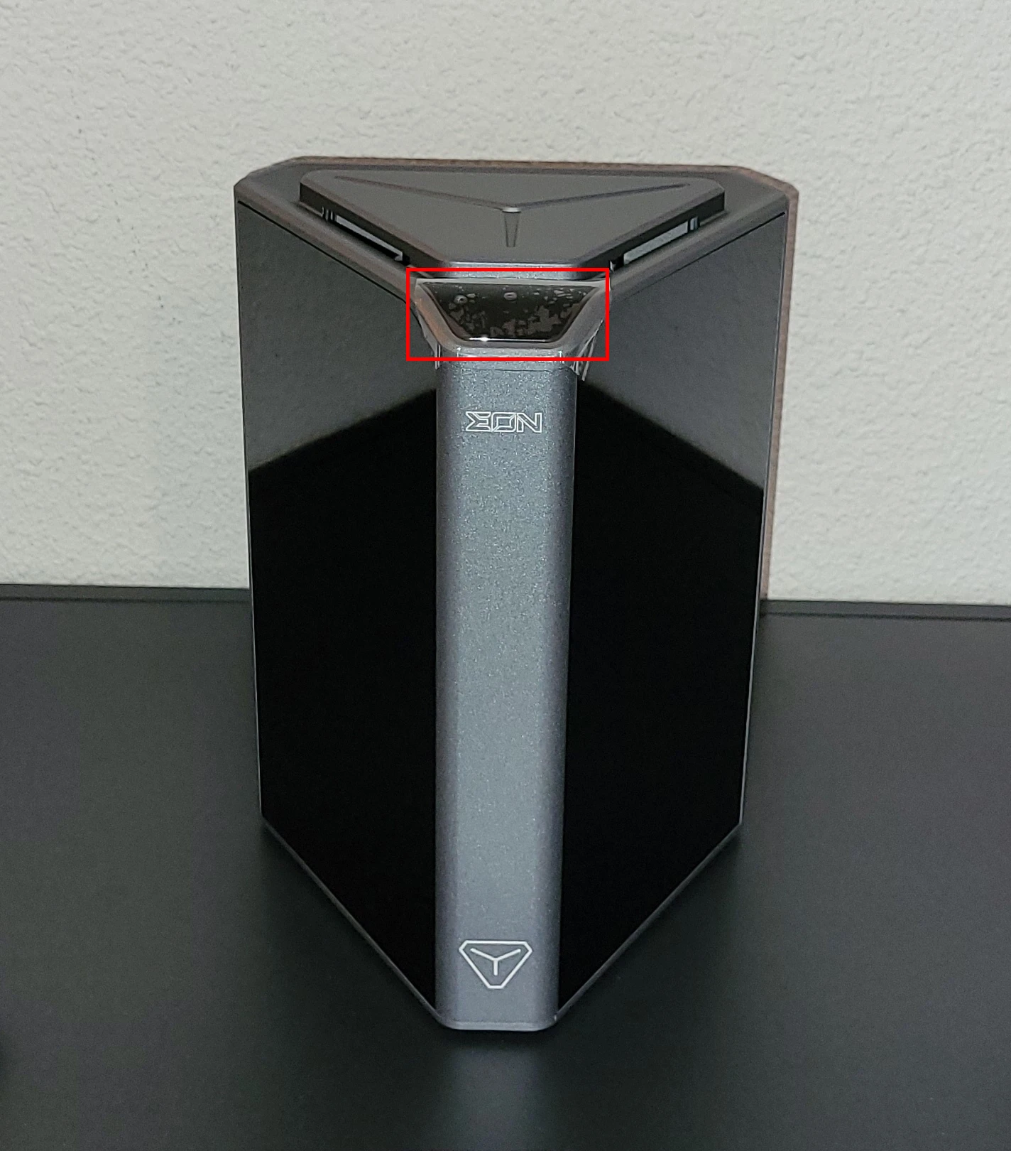 boitier argon eon - bouton power